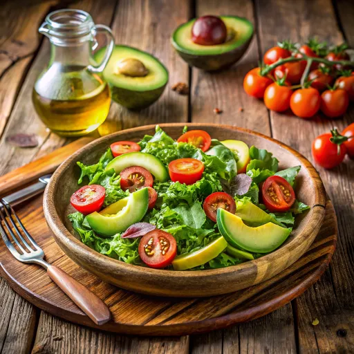 Makulay na Ensaladang Avocado